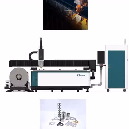 중국에서 1kw 1.5kw CNC 섬유 레이저 절단기, 직접 판매